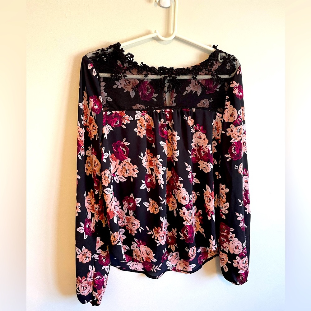 Charlotte Russ floral top.